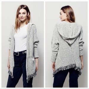 FREE PEOPLE Love Me Tender Fringe Cardigan XS